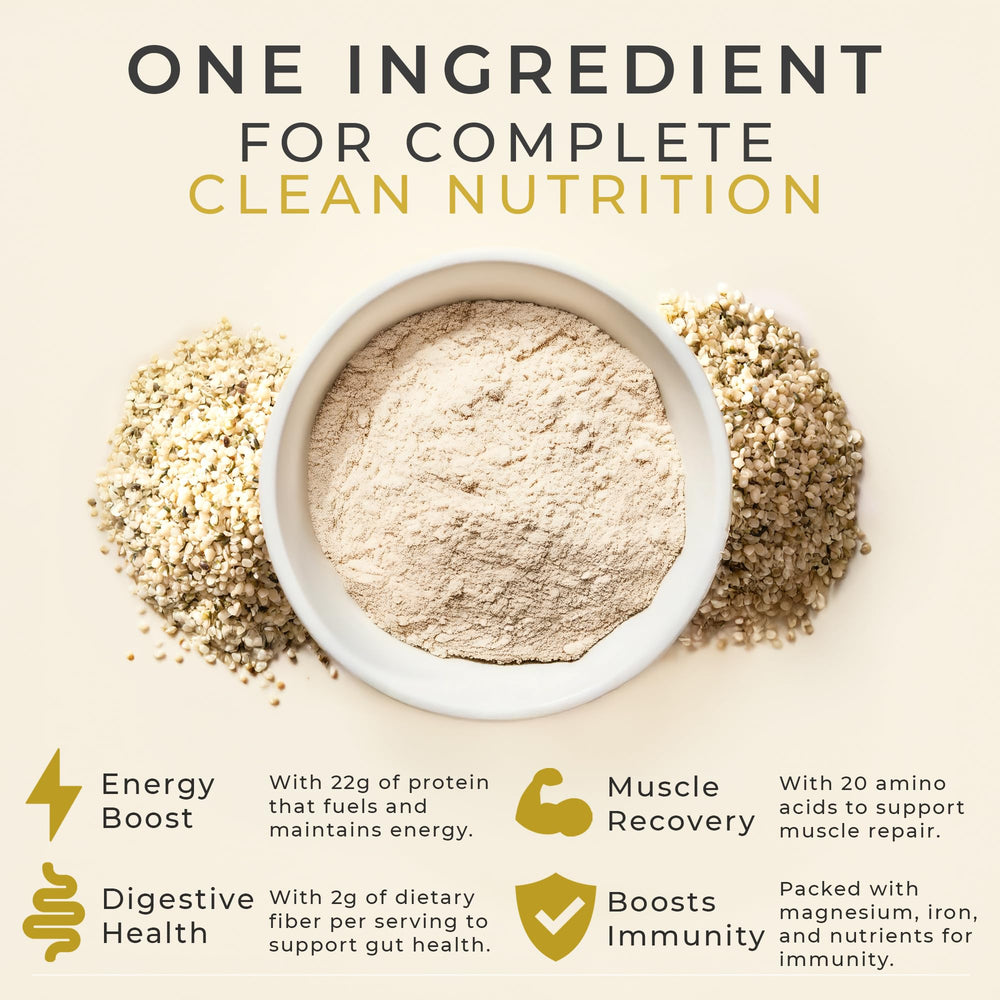 Tupaxa hemp protein powder in a smoothie, highlighting easy mixability