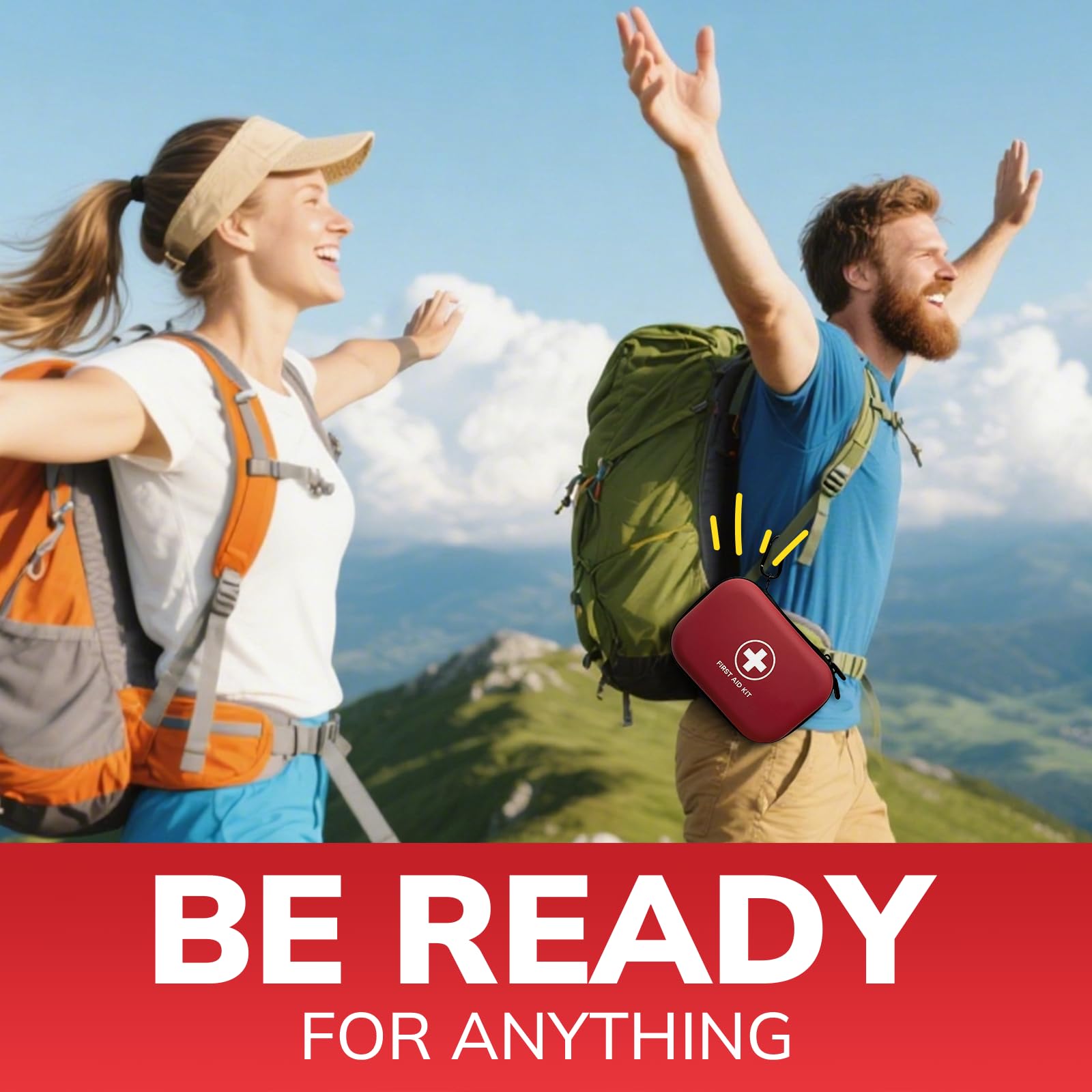 TUPUQI kit portátil para aventuras y viajes diarios.