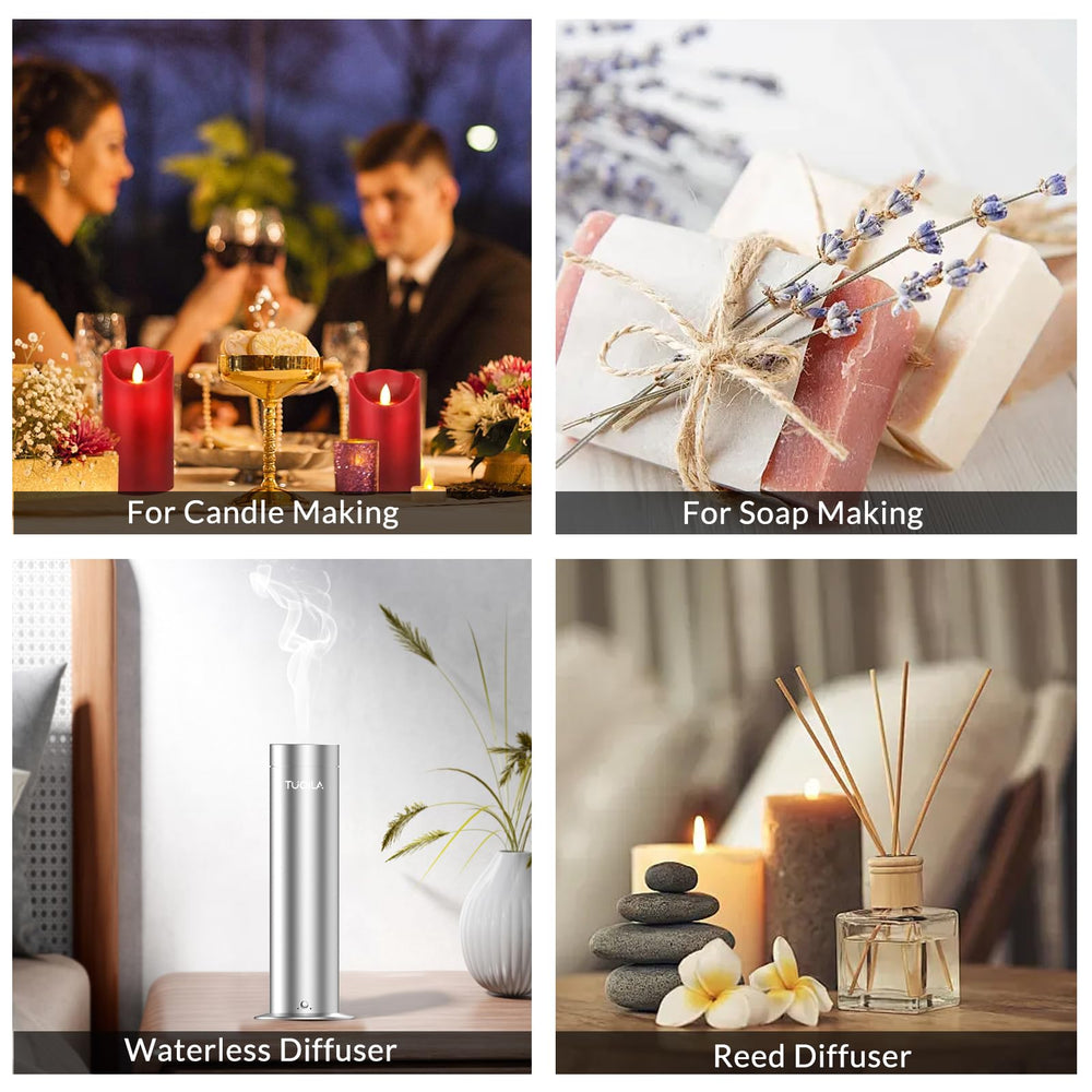 Tuqila Hope diffuser bottle creates a calm, uplifting atmosphere.