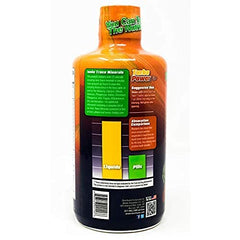 Turbo Power Plus label close-up highlights 47 vitamins and enzymes for comprehensive nutrition