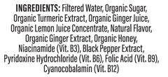 Turmeric Time lemon-honey liquid shows citrus flavor for refreshing taste.
