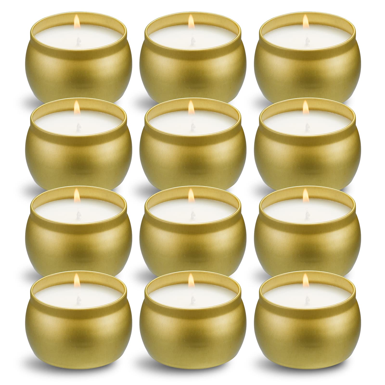 Tuyai candle tin close-up showcasing compact, heat-safe container.