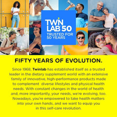 Twinlab Daily One nutrition facts panel reveals nutrients at a glance