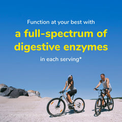 Twinlab enzyme blend illustration suggesting comprehensive digestive support and bloating relief.