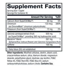 Close-up of Twinlab MetaboLife Ultra caplets for daily use.