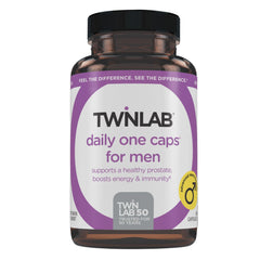 Twinlab TWL Men's Daily One bottle ready for daily nutrition.