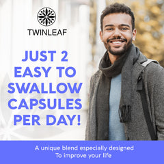 Twinleaf GABA capsules for calm focus and balance.