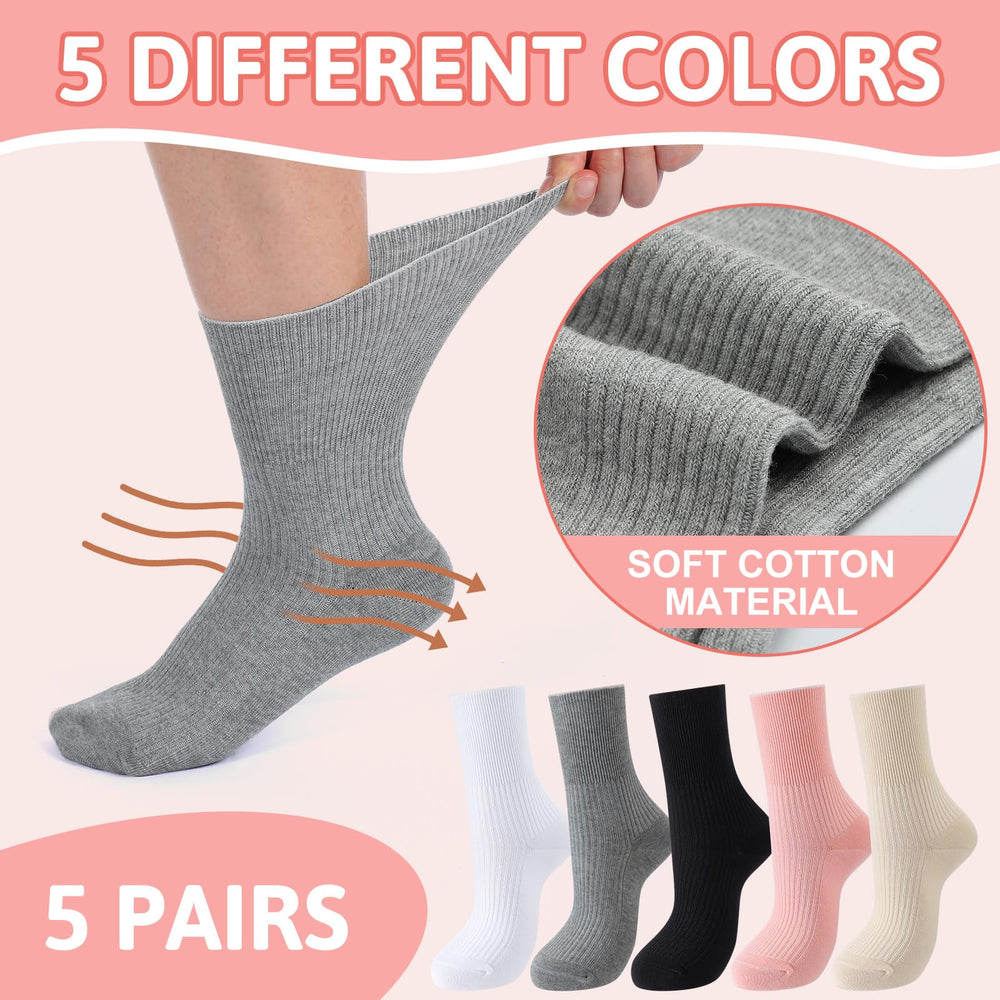 Twistover calcetines maternidad, textura de algodón suave para uso diario.