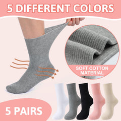 Twistover calcetines maternidad, textura de algodón suave para uso diario.