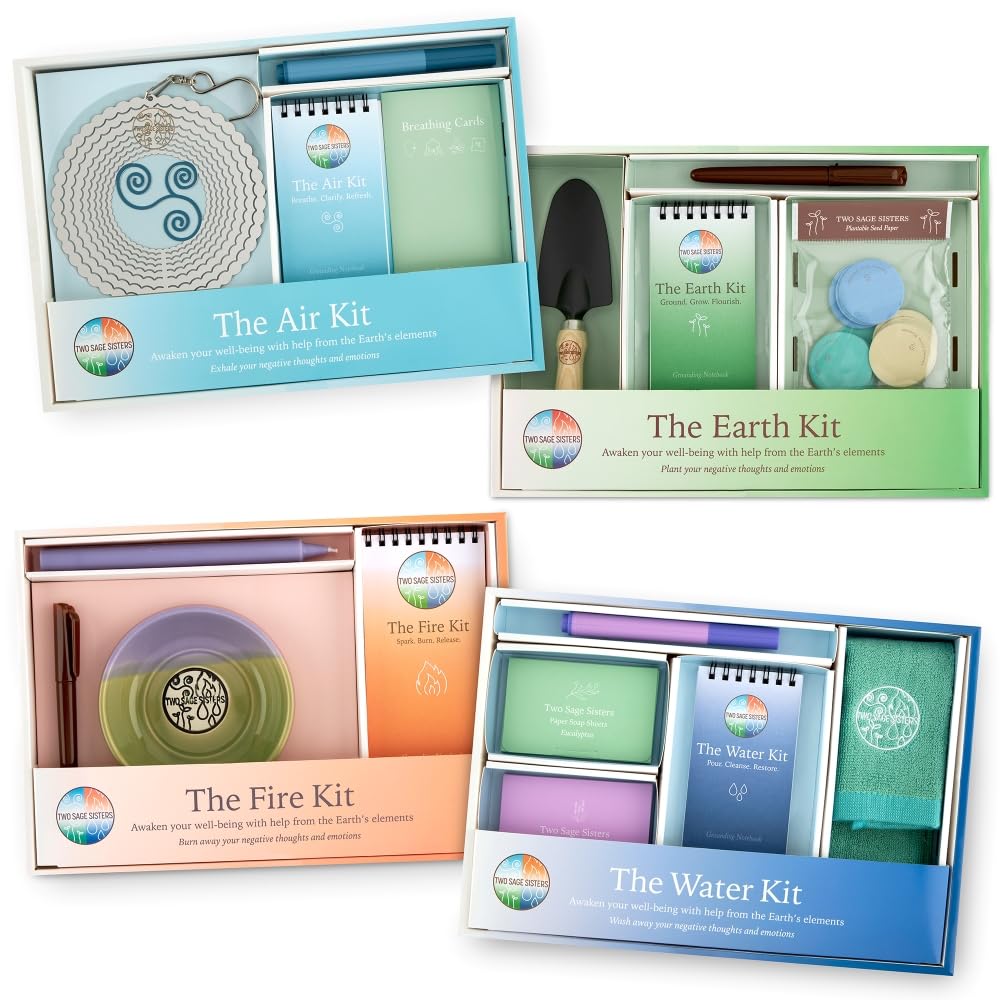 Two Sage Sisters Fire Kit wellness guide supporting simple self-care routines