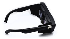 Tyco Tech Open Blockers side view showing bottom and side reflection blocking.