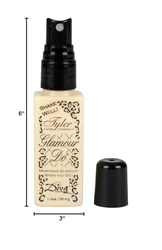 Tyler Candle Co Diva Glamour Do lifestyle shot suggests everyday luxury on the go.