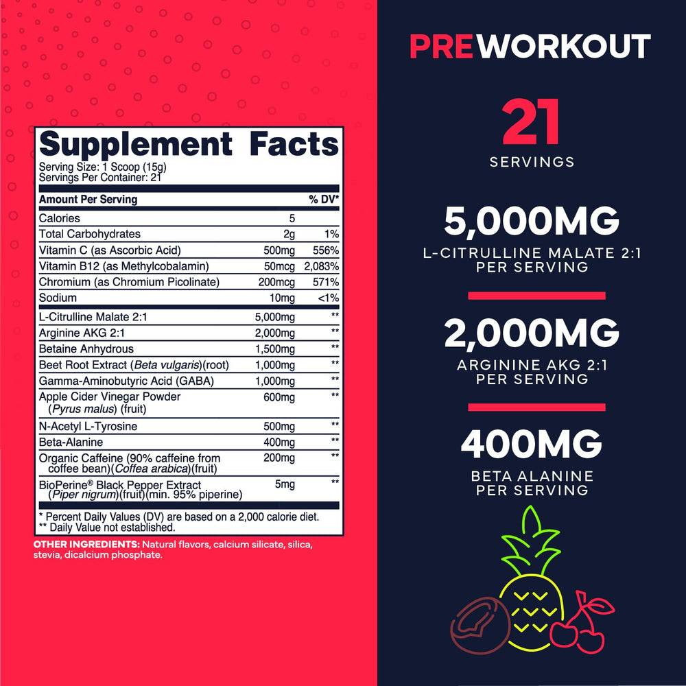Type Zero Clean Pre Workout scoop shows precise serving for consistent mixing