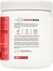 Type Zero Tropical Fruit Punch BCAA glass with hydrated liquid
