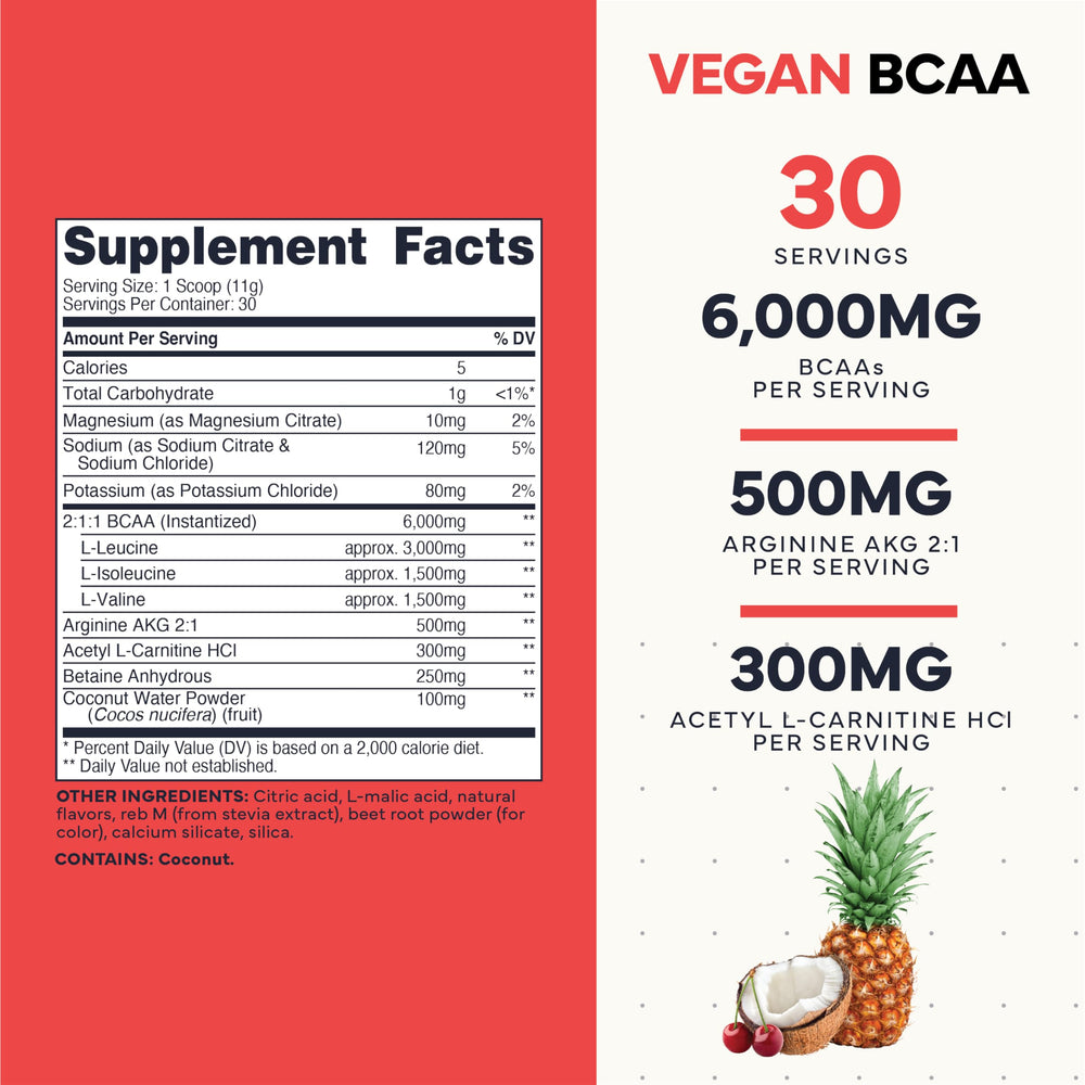 Type Zero Ultra Clean BCAA Tropical Fruit Punch scoop for quick mix
