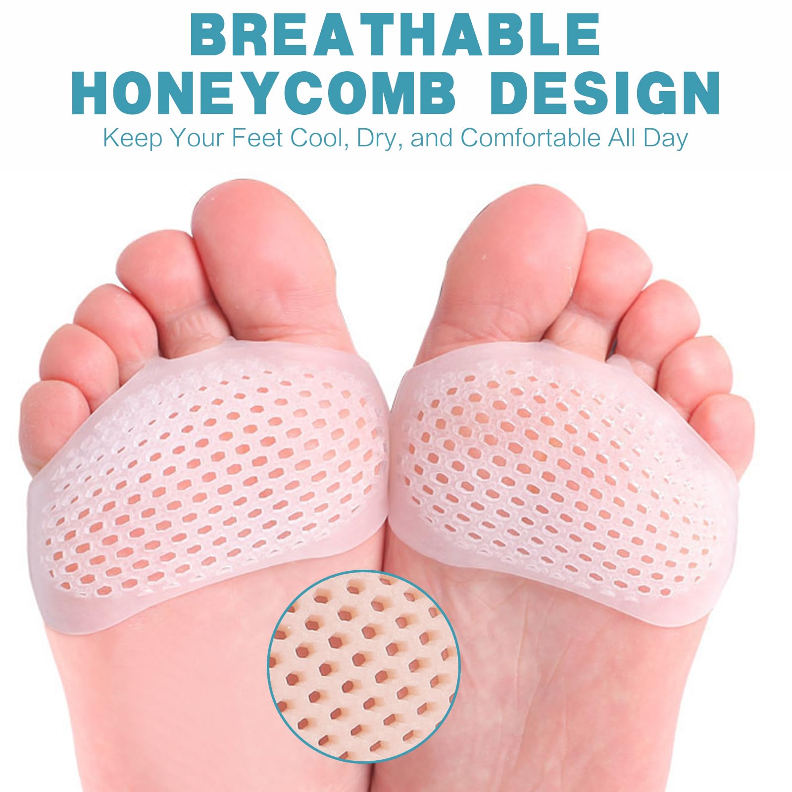 TYTDOUTER honeycomb ventilation design for breathable foot comfort.