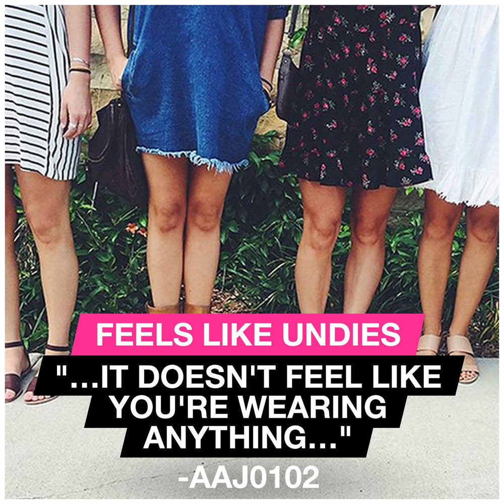 U by Kotex Barely There liner with light absorbency for daily comfort