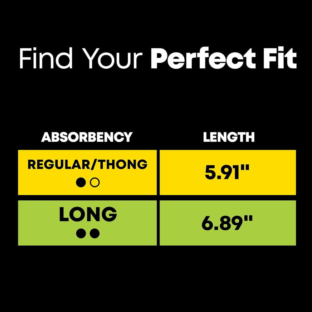ComfortFlex design of U by Kotex Barely There Thin Liners moving with you for flexible fit.