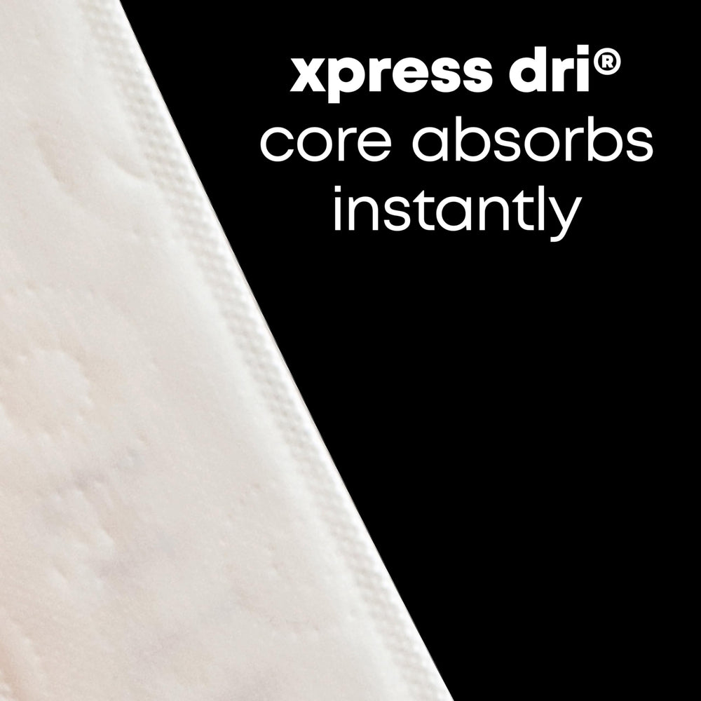U by Kotex Clean and Secure panty liner hypoallergenic with breathable cover