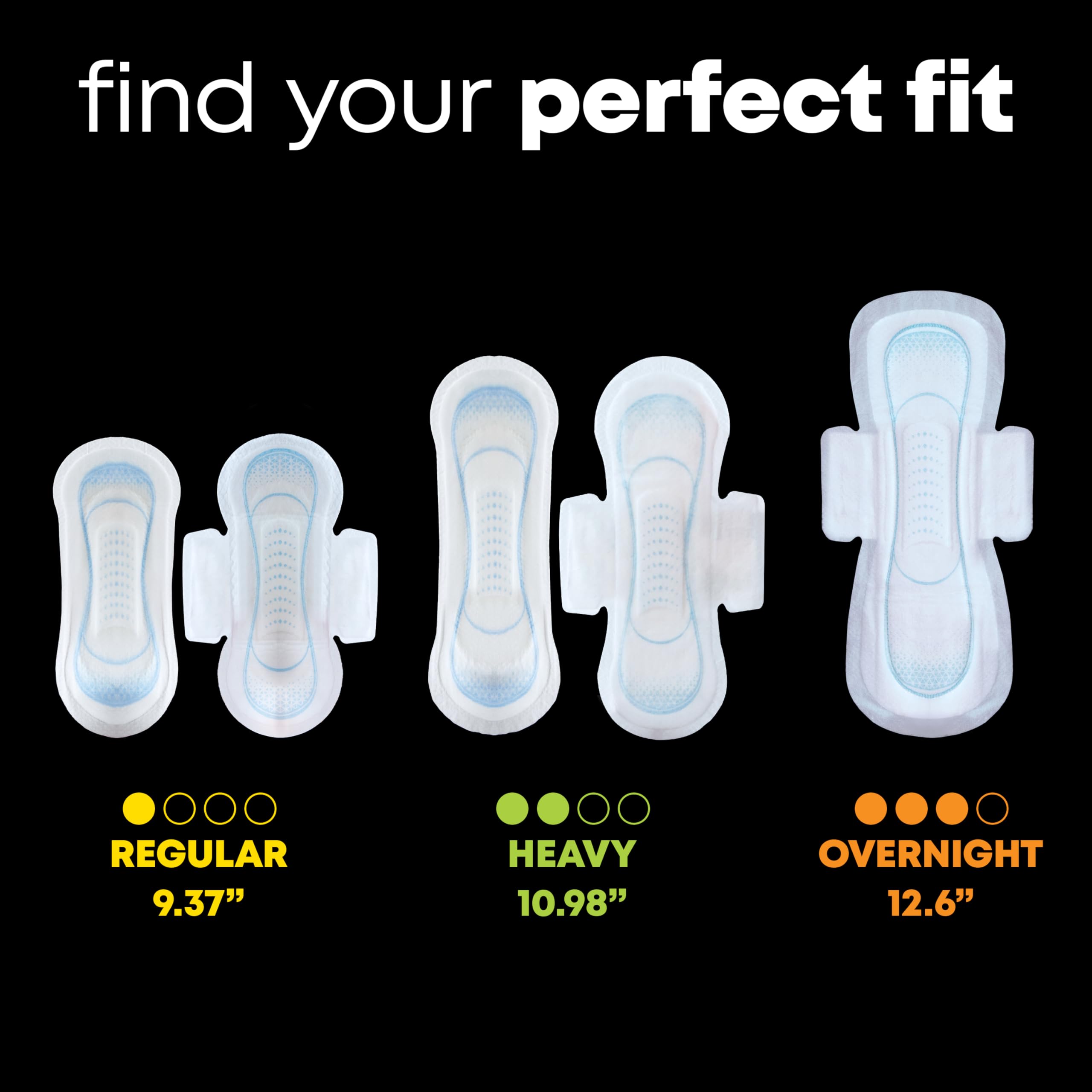 Breathable soft-touch cover from U by Kotex Ultra Thin Pads for comfortable skin contact