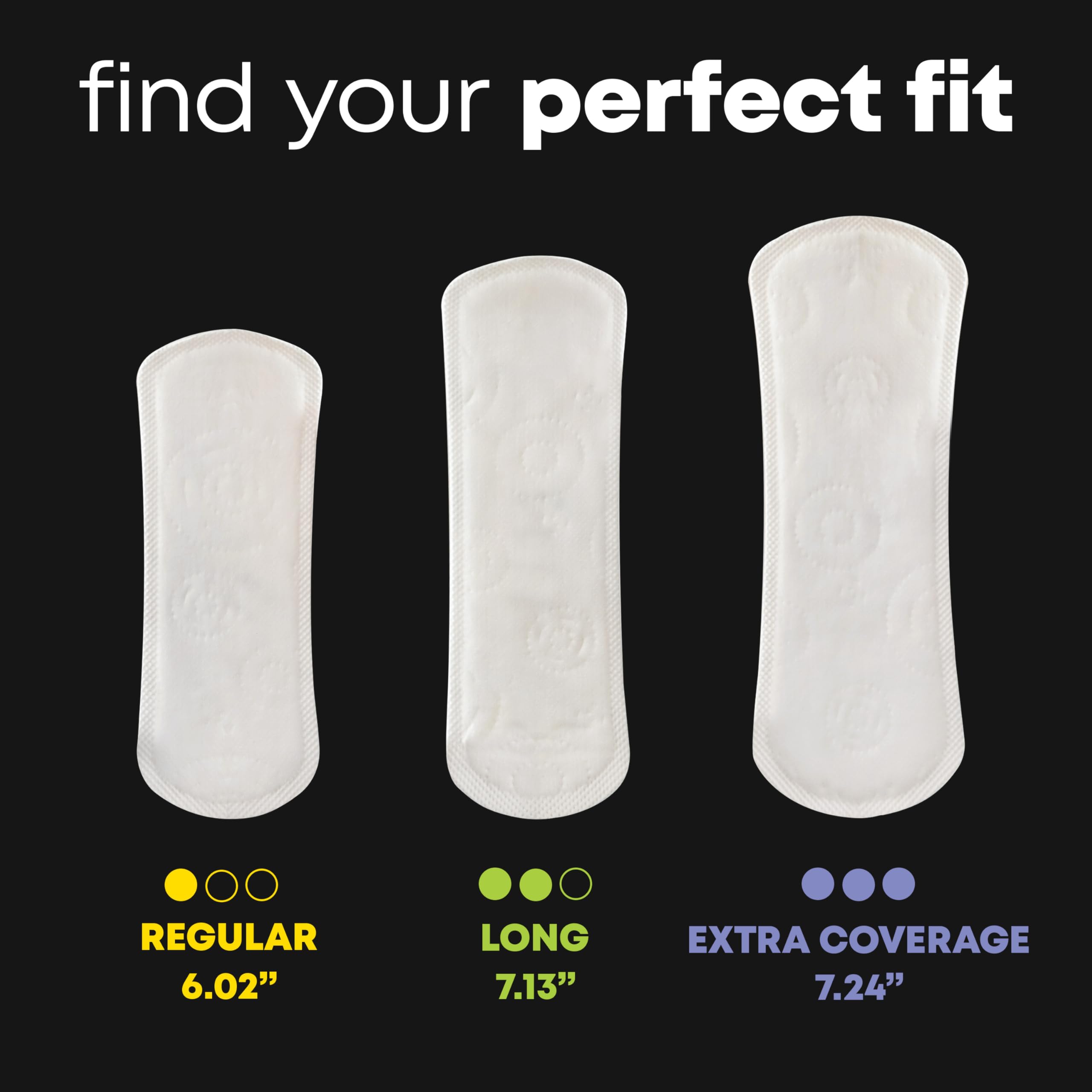 U by Kotex fragrance-free panty liner suitable for sensitive skin
