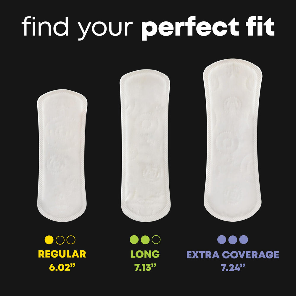 Xpress-Dri core of U by Kotex liner rapidly absorbing moisture