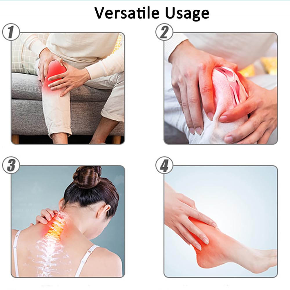 U4GLORY red light therapy on the knee for mobility support.