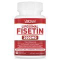 Uarcool Fisetin Supplement 2000mg for Healthy Aging, Skin & Brain – Soy Free & Vegetarian | 60 Softgels