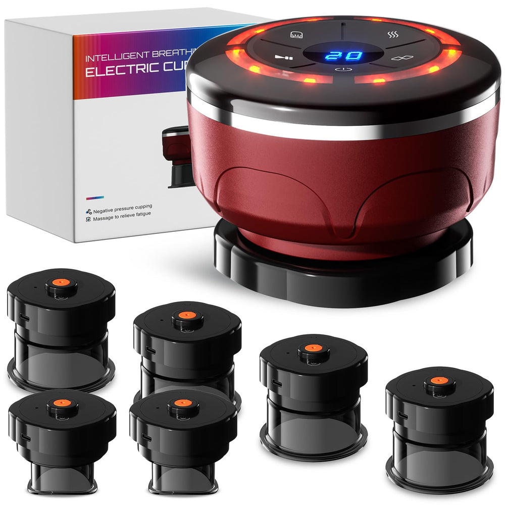 UBALANCE cupping kit with 6 cups designed for back and shoulder massage