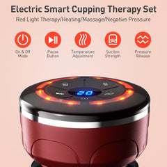 UBALANCE electric smart cupping machine front view with controls for home use