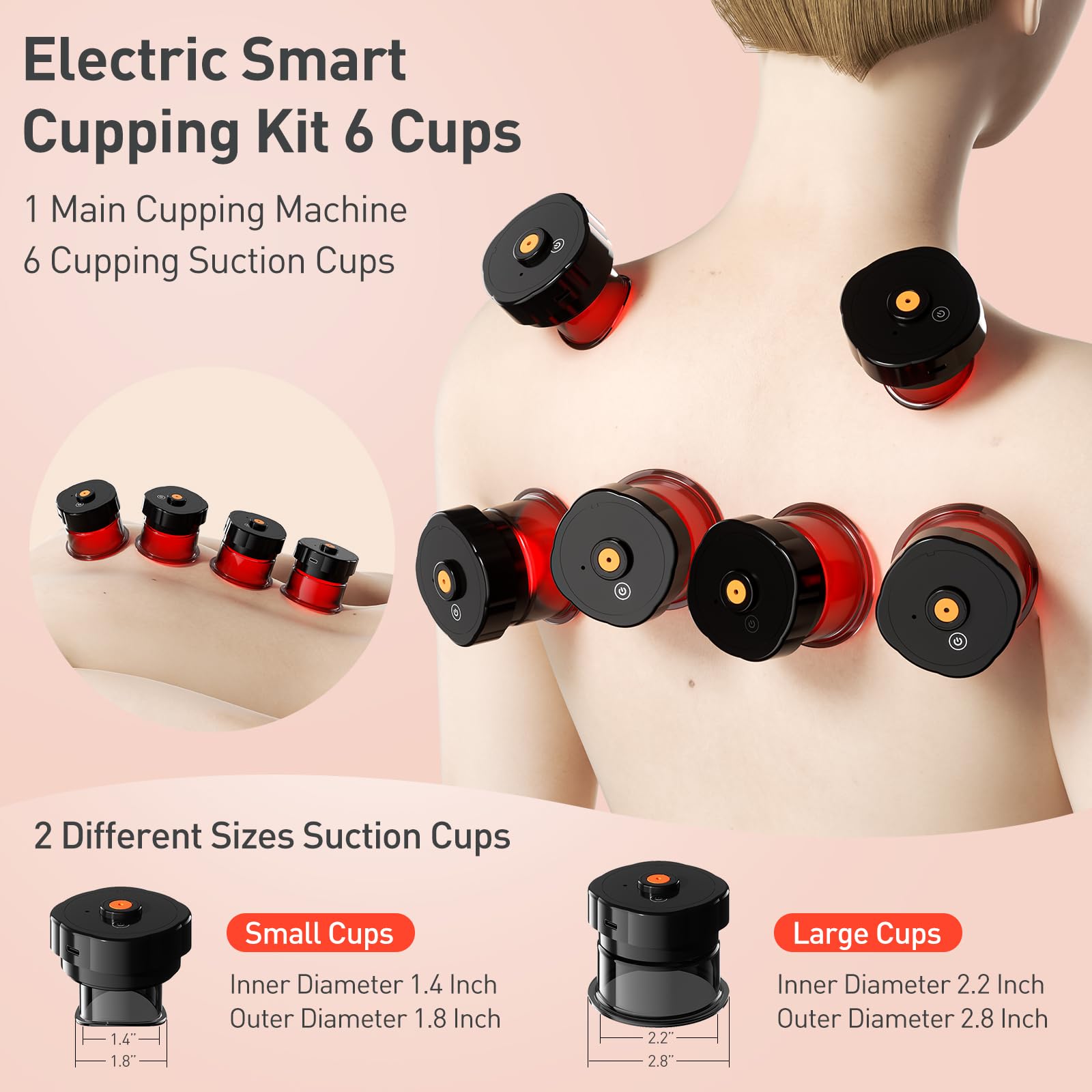 UBALANCE Smart Cupping portable design for easy daily use