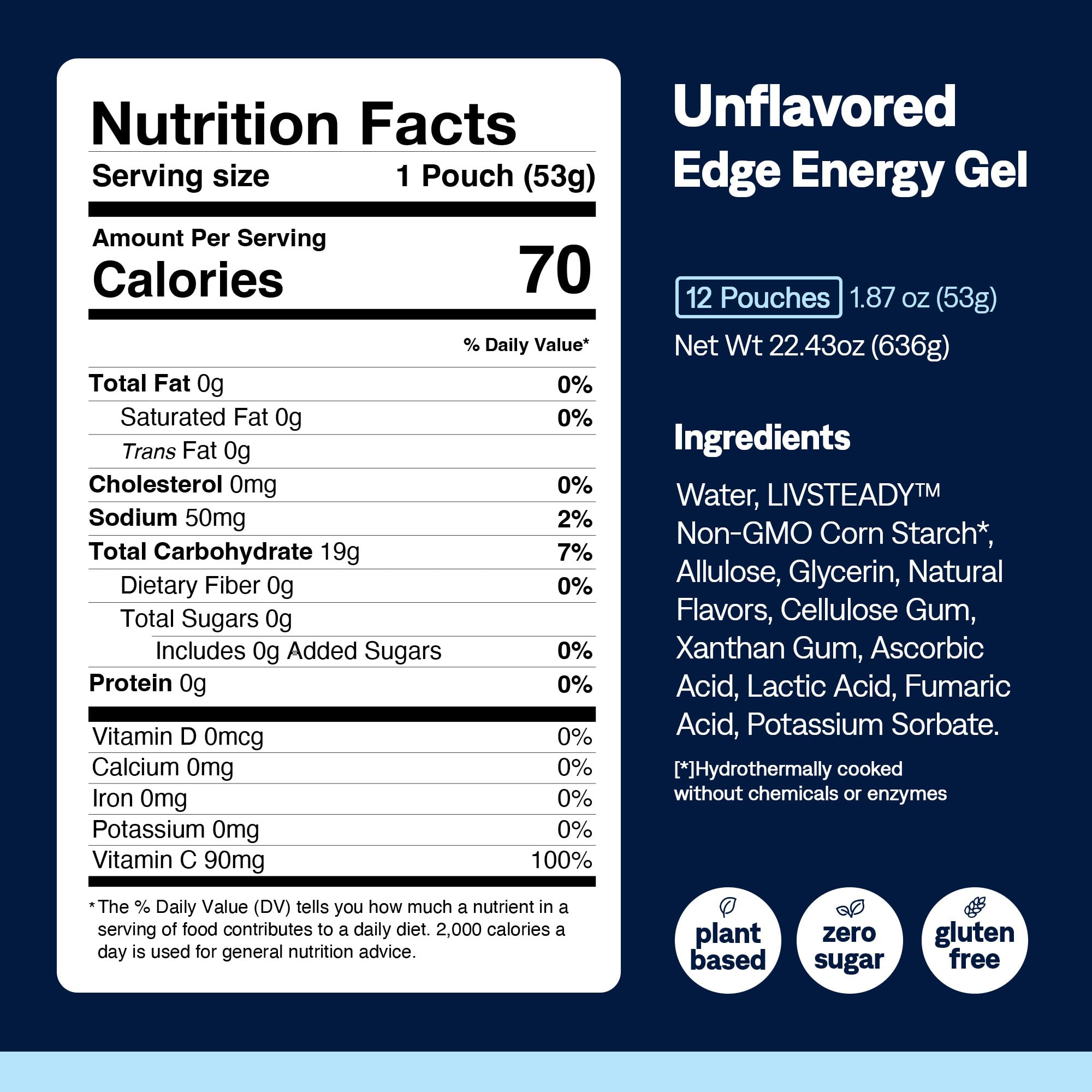 UCAN Edge energy gel in gym workout setting for quick fueling