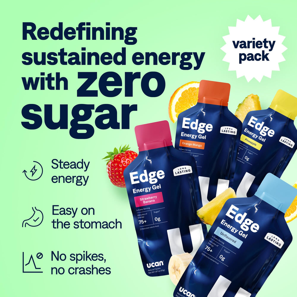 UCAN Edge serving packets for controlled energy during workouts.