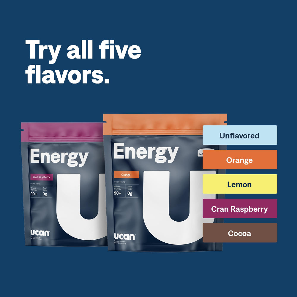 UCAN Cran-Raz packaging highlighting keto friendly and vegan attributes
