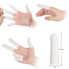 Ueixieo disposable finger protectors for quick, hygienic handling.