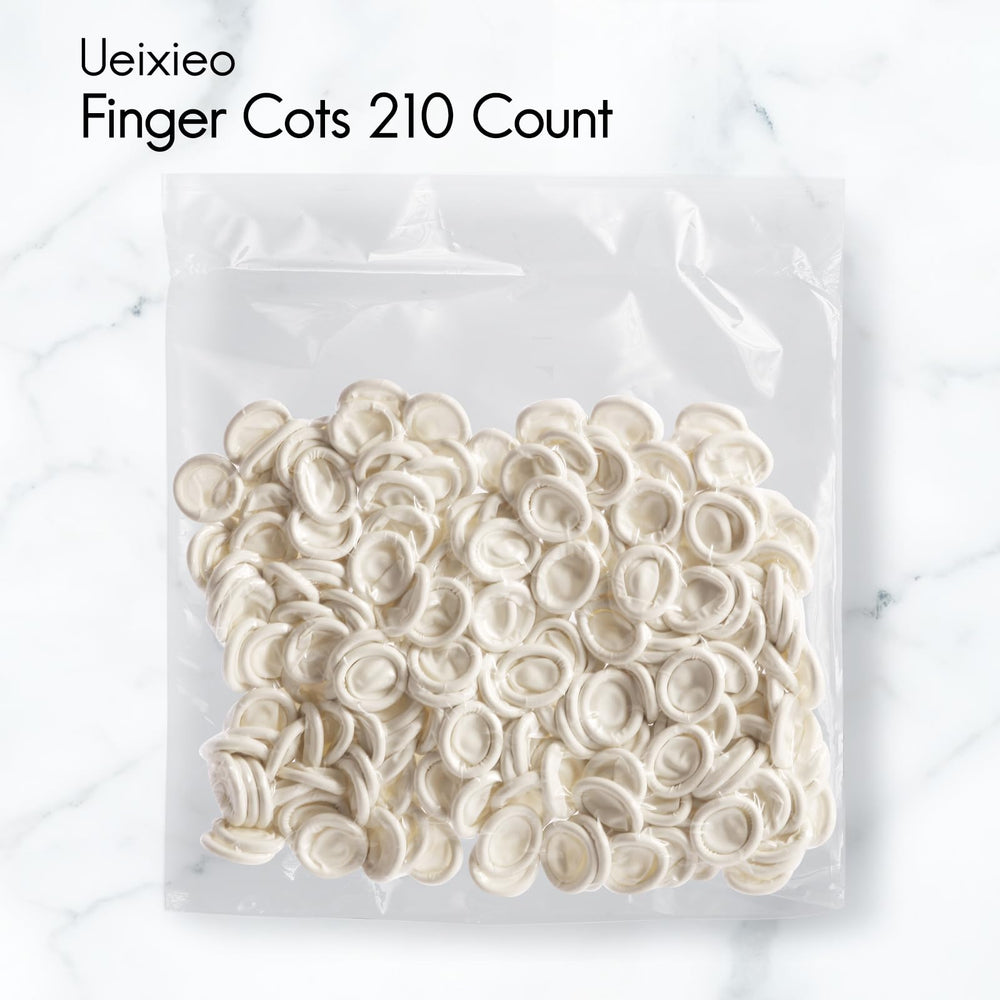 Ueixieo DIY crafts finger cots keep hands clean and materials uncontaminated.