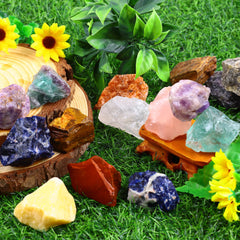 UFEEL rough stone mix various sizes ready for decorative displays and crafts