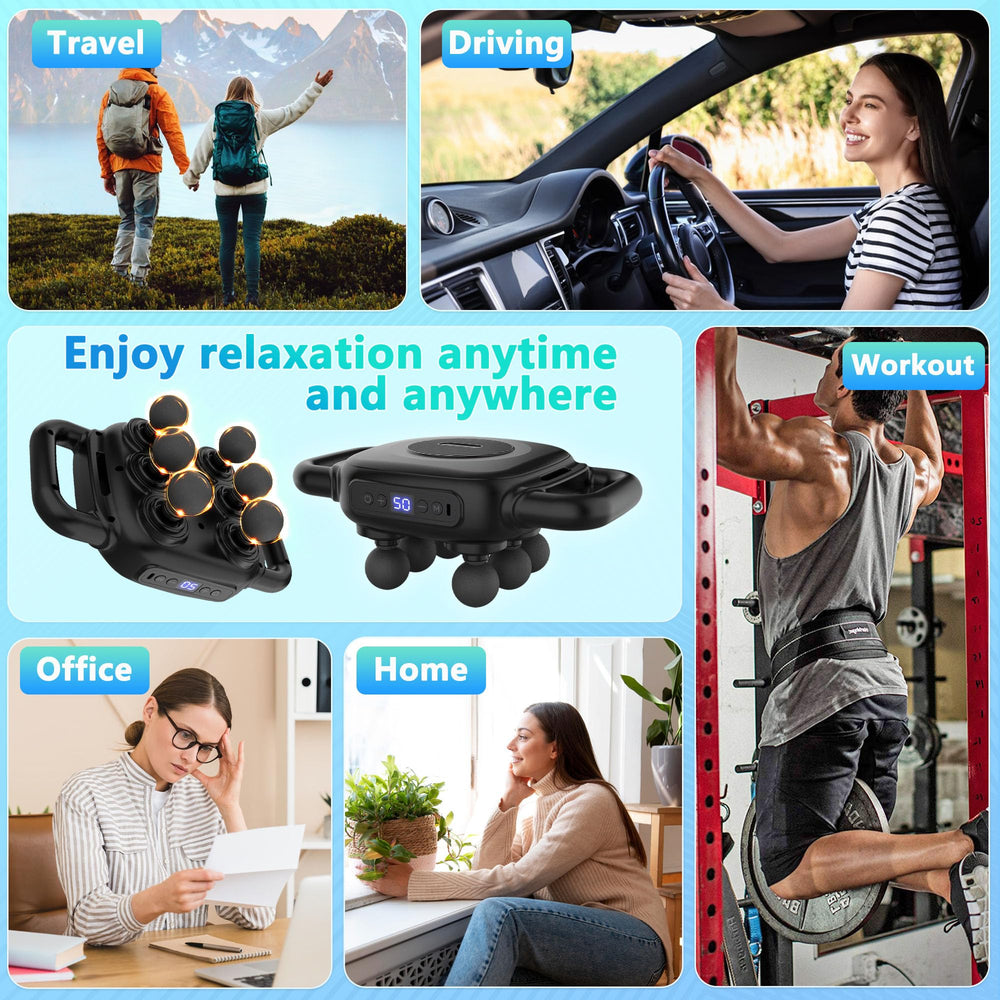 UFFAE ergonomic handheld design for secure grip and precise control.