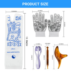 Ugwfit-vah reflexology socks map foot reflex zones for calm feet.