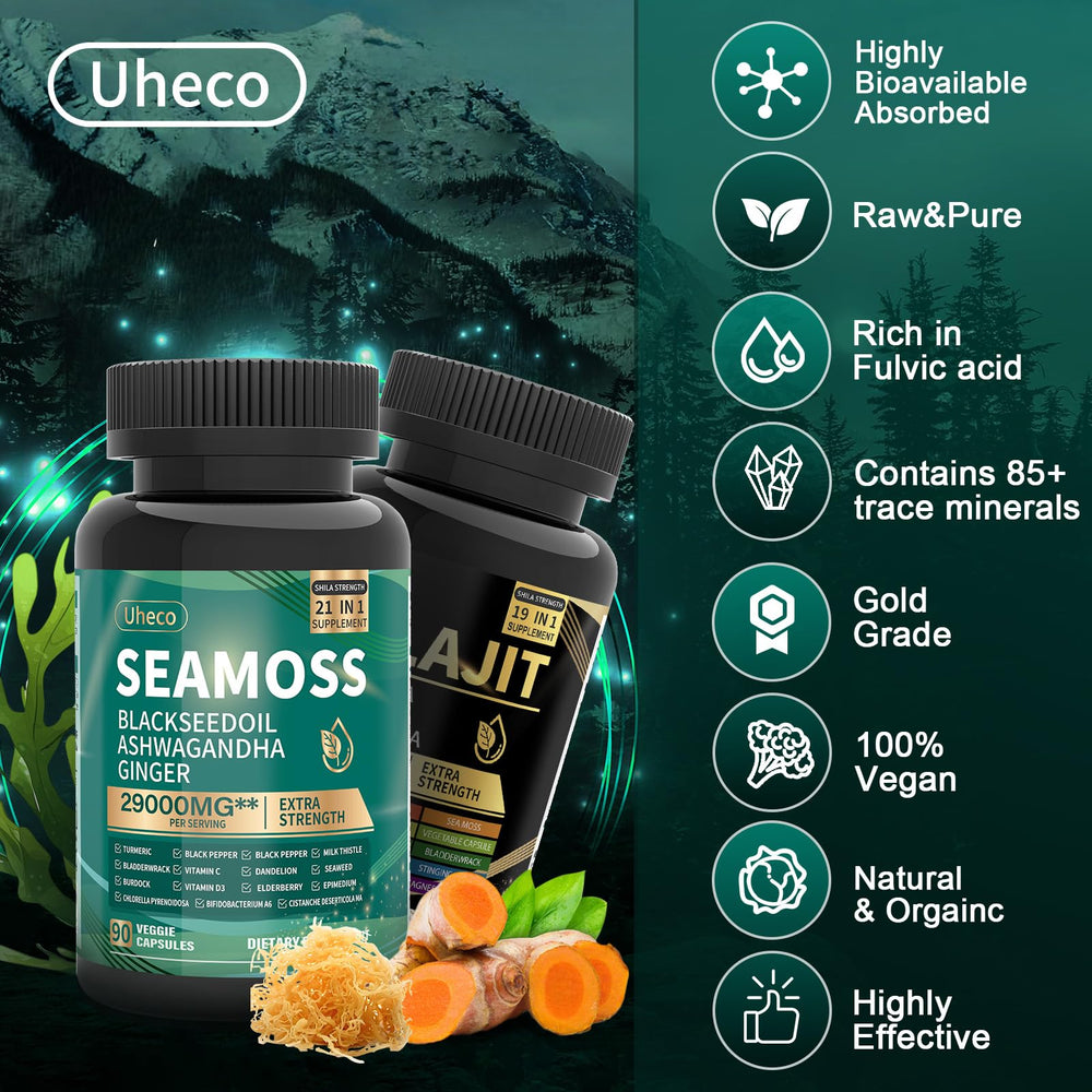 Uheco All-in-1 mineral supplements collection emphasizing comprehensive daily nutrients.