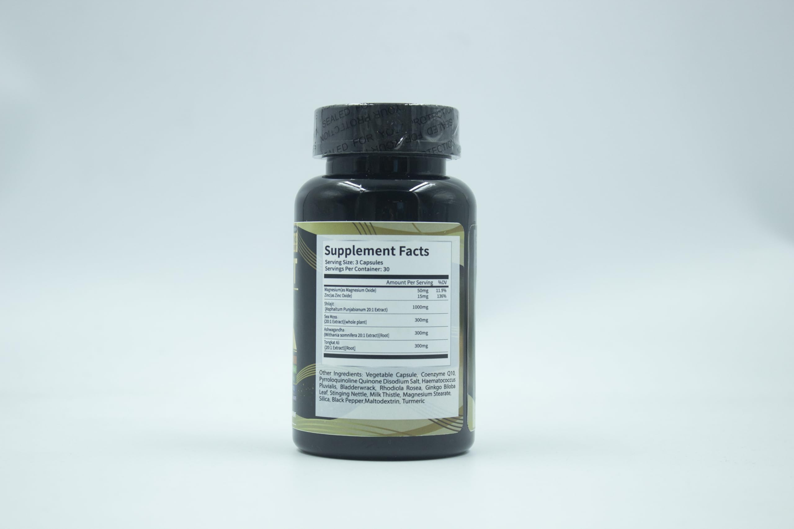 Uheco Shilajit produced in an NSF-certified facility