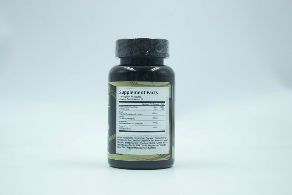 Uheco Shilajit produced in an NSF-certified facility