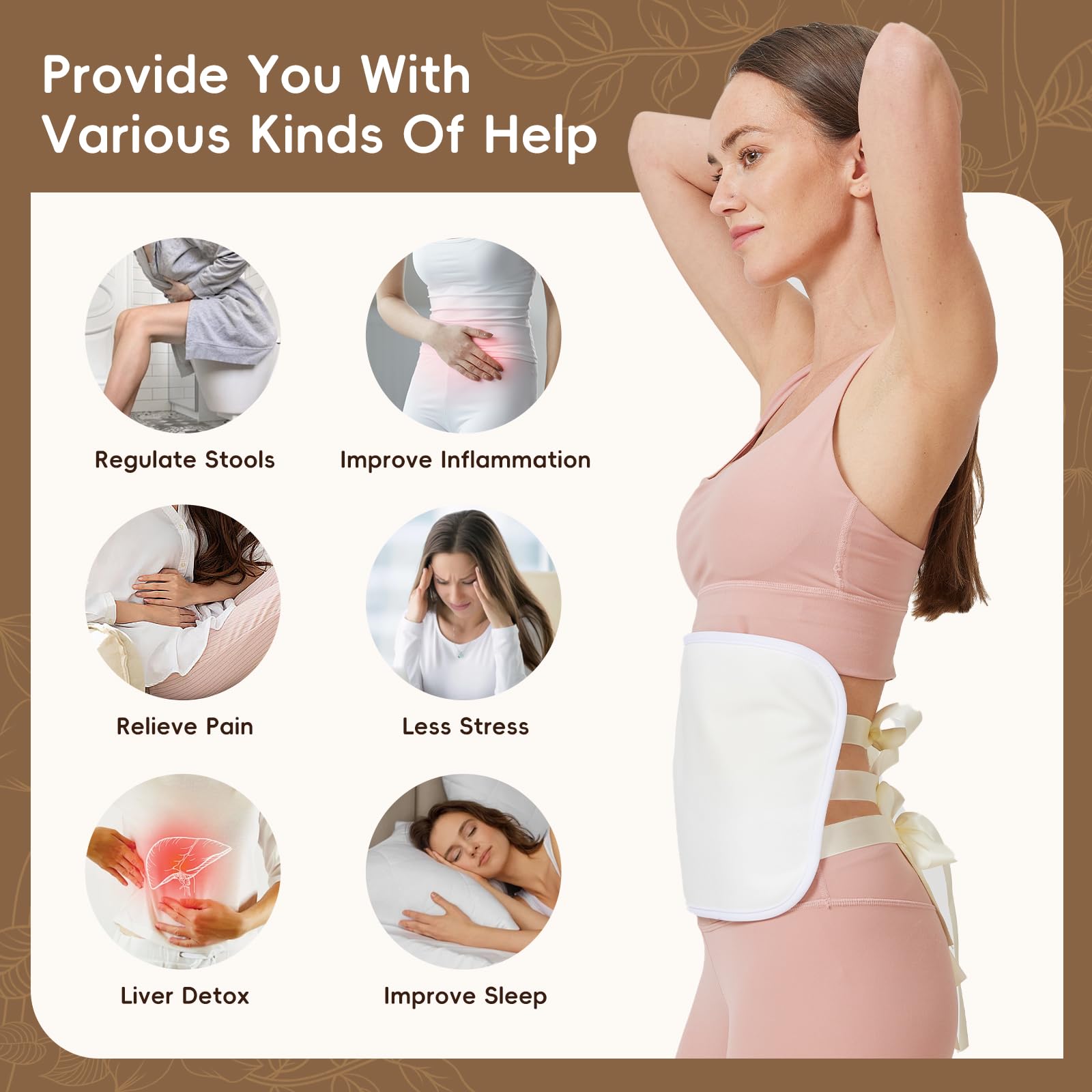 Uiheex cotton wrap reusable and skin-friendly for daily use