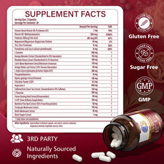 Close-up of UIMISX capsules for easy intake and potential memory support.