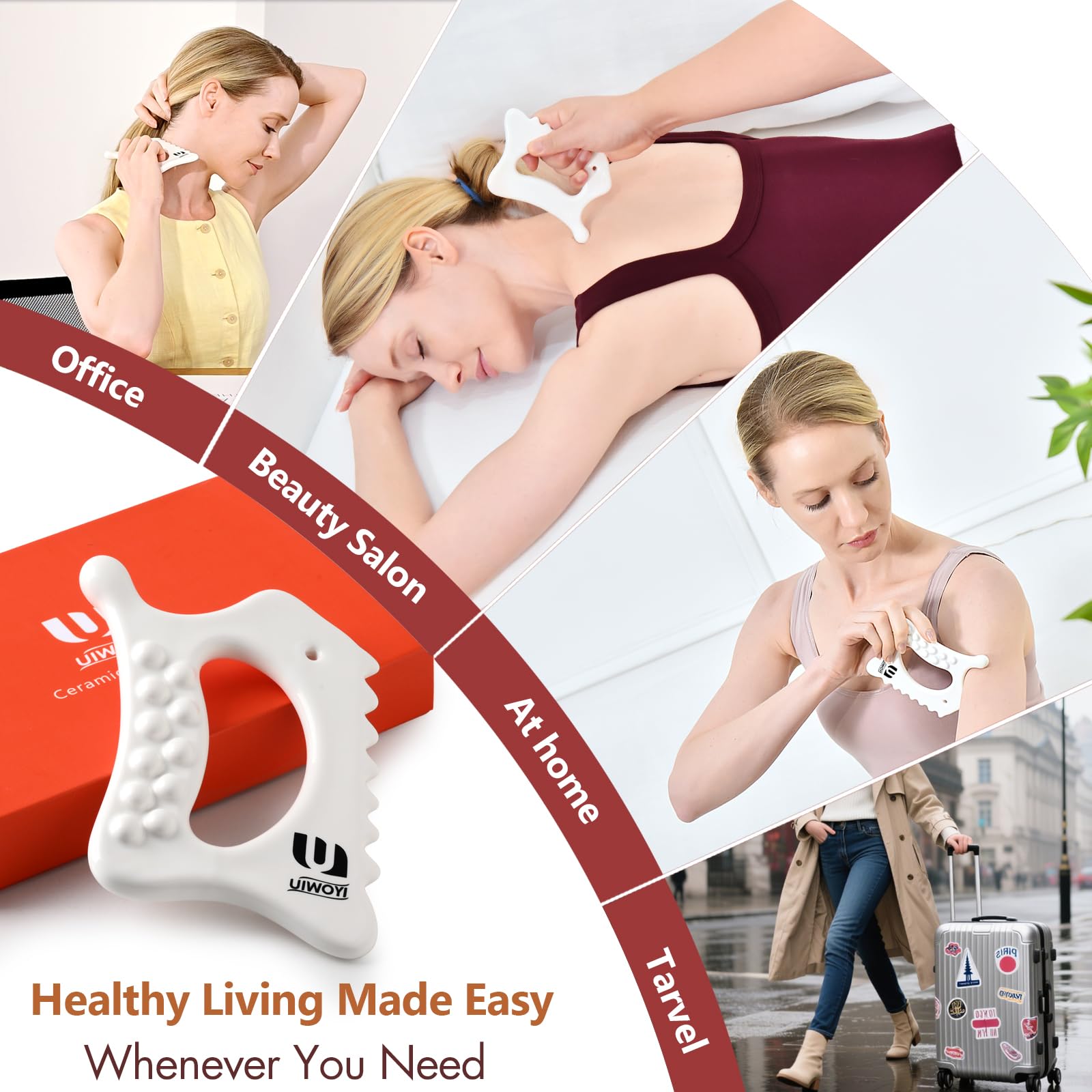 UIWOYI cellulite-adjacent relief with gentle massage and sculpting action