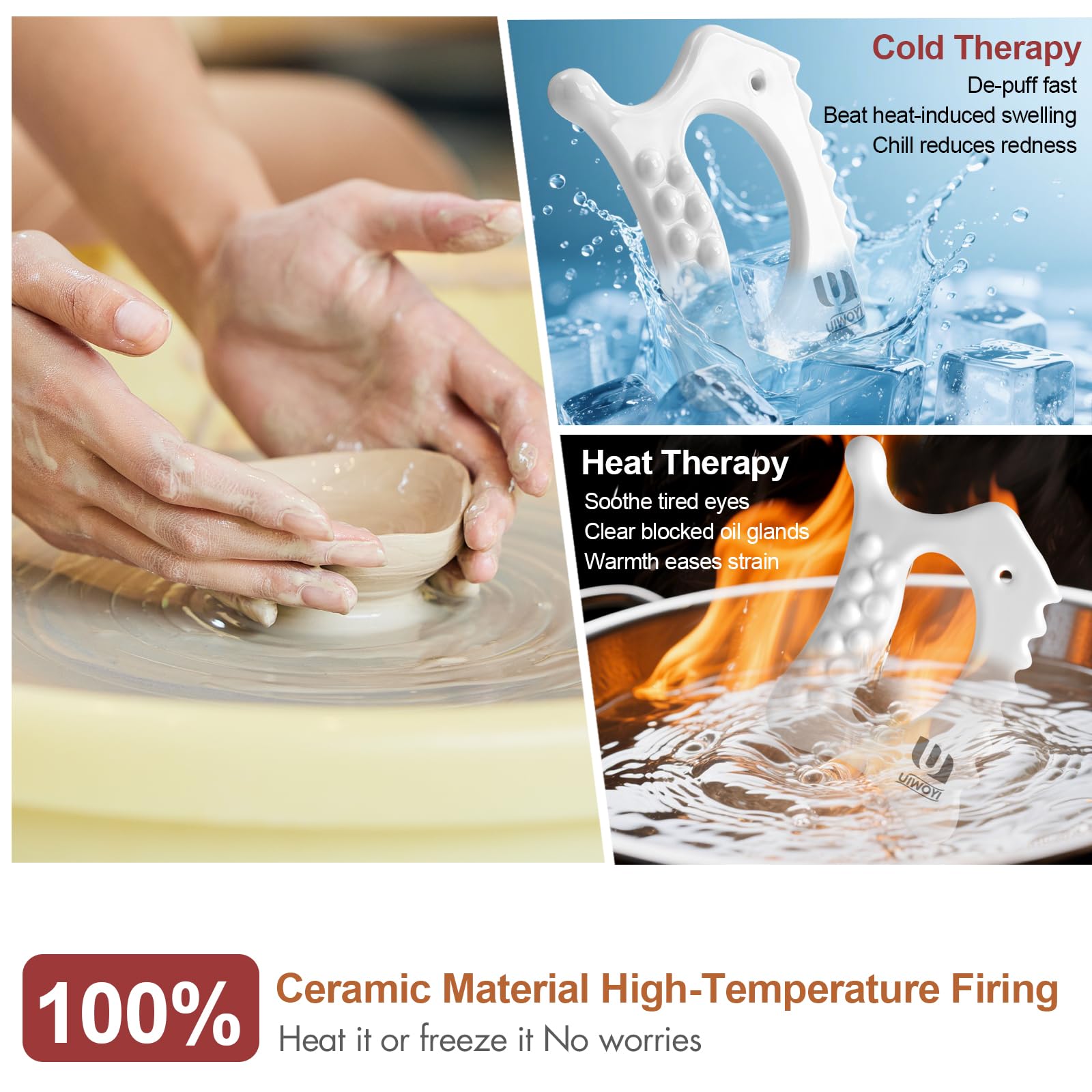UIWOYI mineral ceramics offer eco-friendly craftsmanship and smooth surfaces