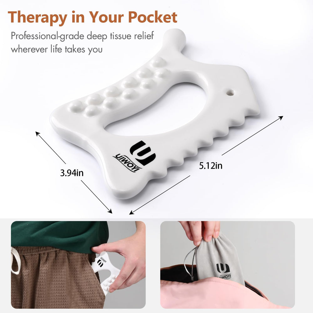 UIWOYI body massage tool delivers a relaxing at-home spa feel