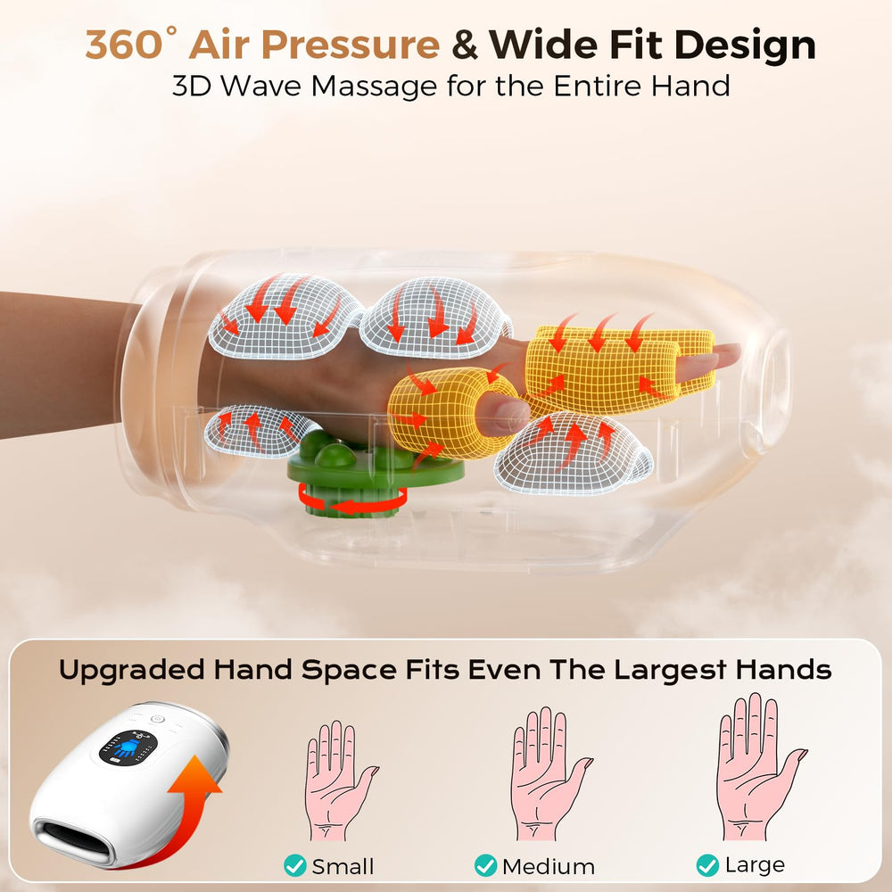 Uladis massager runs on a 4000mAh battery for extended use.