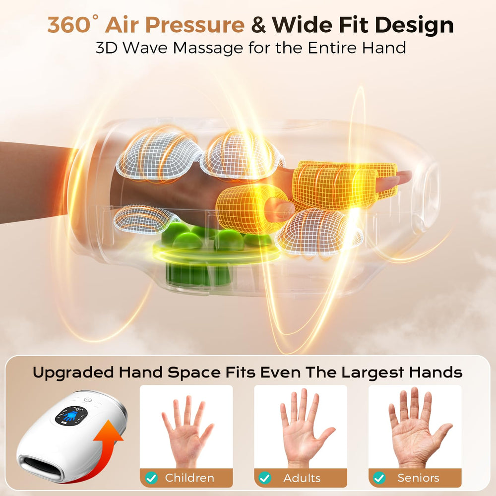 Uladis heat settings display shows two warmth levels for customization