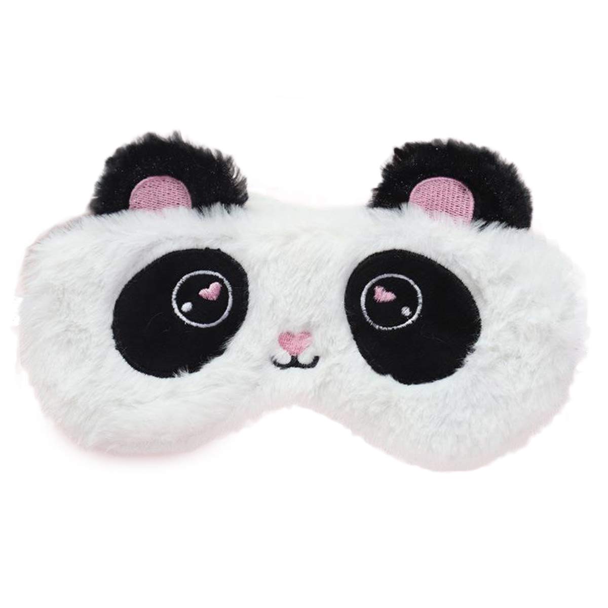 Ulbemoll máscara panda para dormir, bloquea la luz para descanso cómodo.